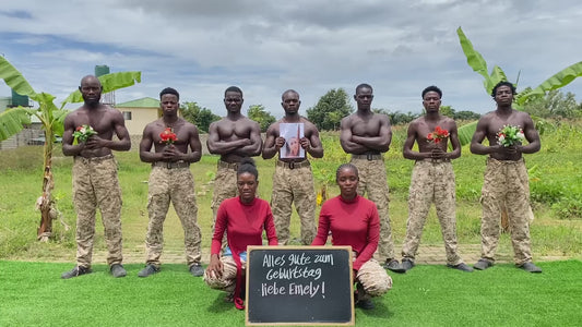 Gift Video Message - African Team Soldiers